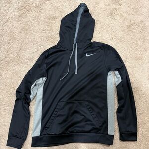 Nike Black and Gray Pullover Hoodie